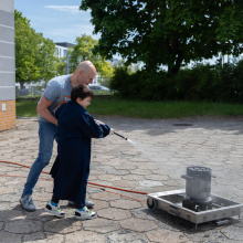 Wygrana aukcja WOŚP - rodzinny dzień z BHP, fot. B. Jętczak