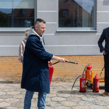 Wygrana aukcja WOŚP - rodzinny dzień z BHP, fot. B. Jętczak