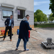 Wygrana aukcja WOŚP - rodzinny dzień z BHP, fot. B. Jętczak