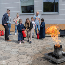 Wygrana aukcja WOŚP - rodzinny dzień z BHP, fot. B. Jętczak