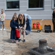 Wygrana aukcja WOŚP - rodzinny dzień z BHP, fot. B. Jętczak