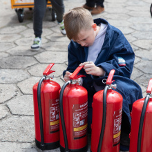 Wygrana aukcja WOŚP - rodzinny dzień z BHP, fot. B. Jętczak