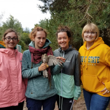 Students at the UG field station (Bukowo)