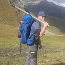 Jezioro Kelitsadi, Kaukaz. Fot.S.Rzyski.