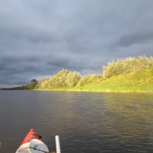 2044 km liczyła pętla, którą w pojedynkę przepłynął kajakiem Jacek Pałubicki