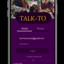 Talk-to, aplikacja studentów UG