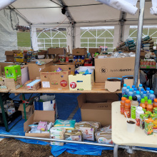 Pomoc po stronie polskiej fot. dr Michał Rychłowski