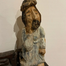 Rzeźba „Świątek” autorstwa Rektora Uniwersytetu Gdańskiego