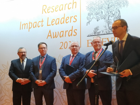 ELSEVIER Research Impact Leaders Award 2019