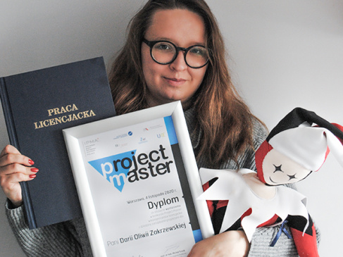 Zdjęcie studentki UG, Darii Zakrzewskiej