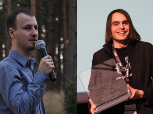 Na zdjęciu laureaci konkursu z UG