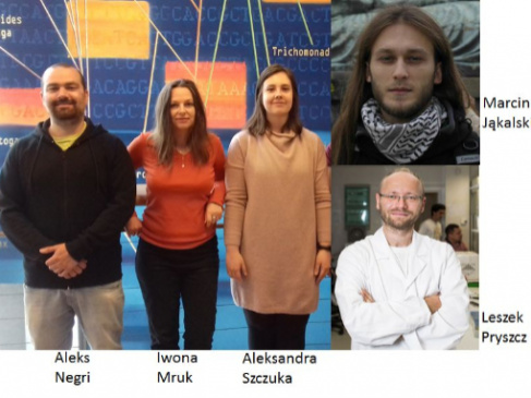 Zdjęcie nagrodzonego zespołu badaczy