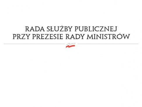 Logo Rady Służby Cywilnej