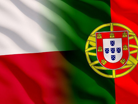 flagi Polski i Portugalii