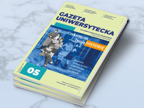 Okładka Gazety Uniwersyteckiej
