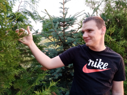 Dariusz, niewidomy Student UG