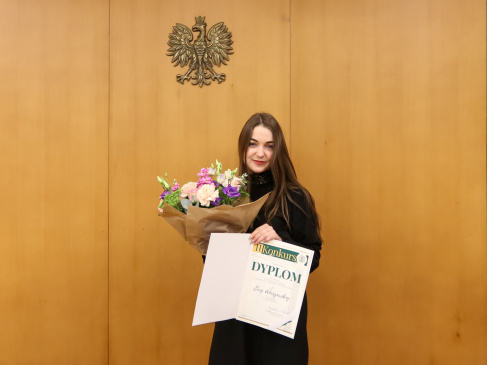 Ewa Weiszewska - laureatka konkursu literackiego WPiA