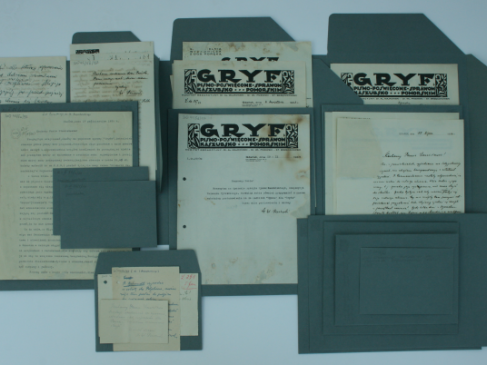 Materiały historyczne dotyczące Pomorza i Kaszub m.in. czasopismo Gryf