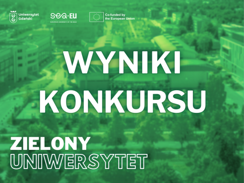 Wyniki Konkursu Zielony Uniwersytet