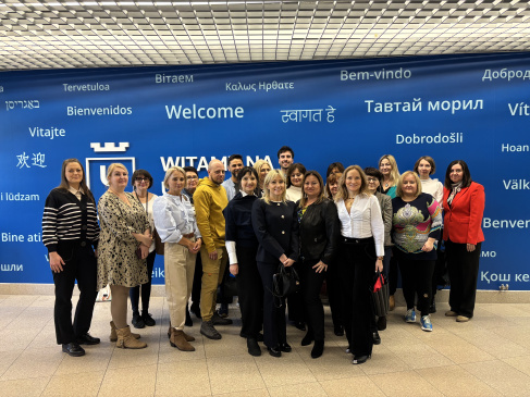 Zdjęcie zbiorowe: wizyta studyjna przedstawicieli UJD na UG w marcu 2025