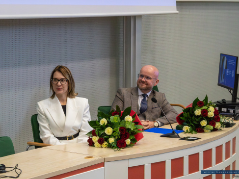 Otwarcie Biura Terenowego Rzecznika Finansowego na UG; dr P. Wyszyńska-Ślufińska i dr P. Ziemiak