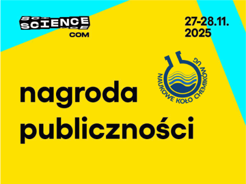 Grafika ScienceCom 2025 nagroda publiczności