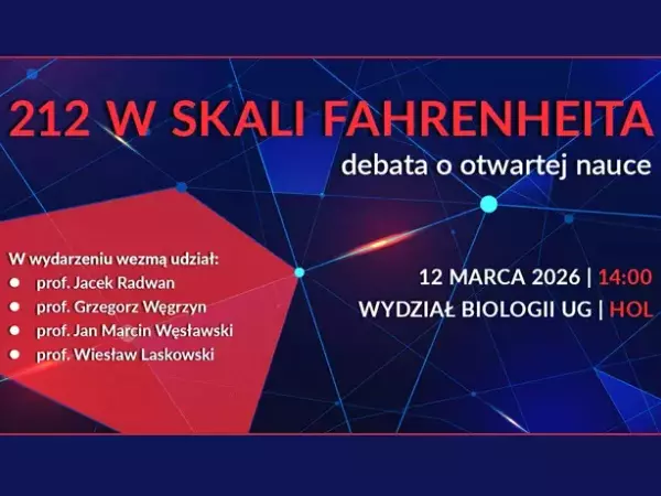 Grafika 212 Fahrenheita - debata o otwartej nauce