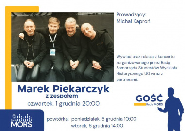 Baner zapowiadający audycję