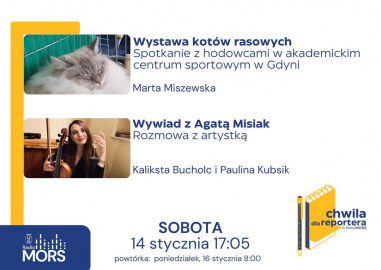 Baner zapowiadający audycję