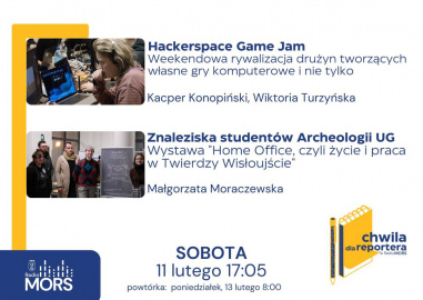 Baner zapowiadający audycję