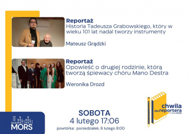 Baner zapowiadający audycję