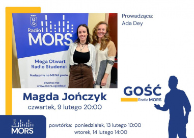 Baner zapowiadający audycję