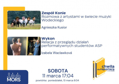 Baner zapowiadający audycję