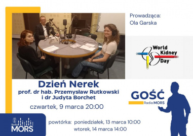 Baner zapowiadający audycję