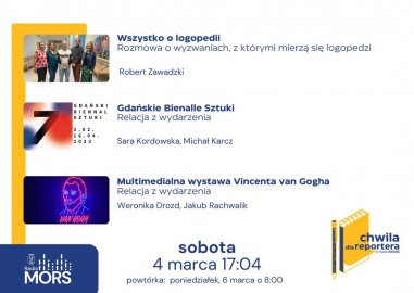 Baner zapowiadający audycję