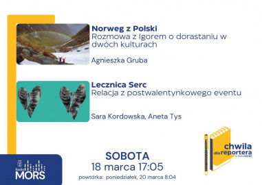 Baner zapowiadający audycję