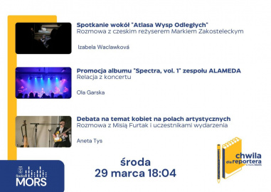 Baner zapowiadający audycję