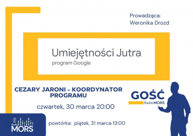 Baner zapowiadający audycję