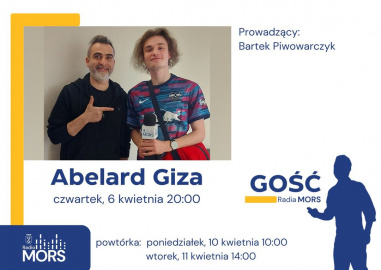 Baner zapowiadający audycję