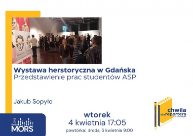 Baner zapowiadający audycję