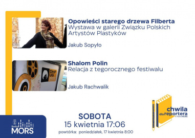 Baner zapowiadający audycję