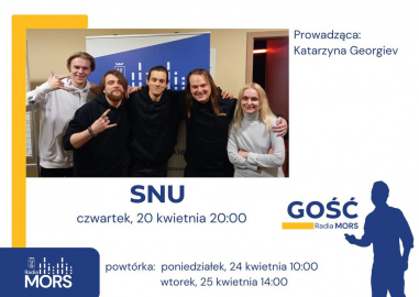 Baner zapowiadający audycję