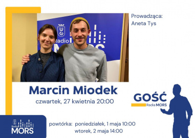 Baner zapowiadający audycję