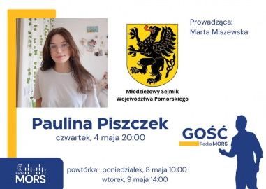 Baner zapowiadający audycję