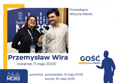 Baner zapowiadający audycję