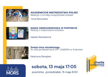 Baner zapowiadający audycję