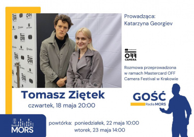 Baner zapowiadający audycję