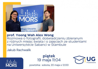 Baner zapowiadający audycję