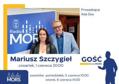 Baner zapowiadający audycję