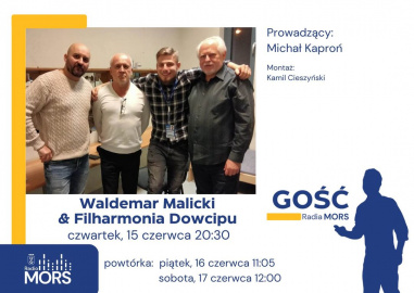 Baner zapowiadający audycję